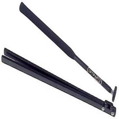 Optimist Black Deluxe Tiller and Extension